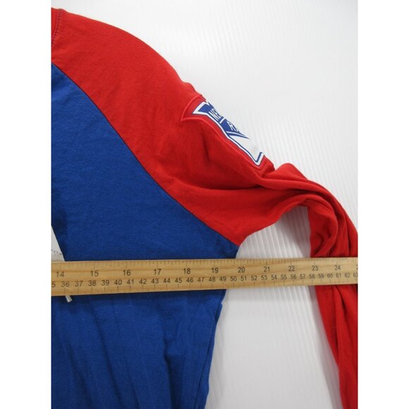 New York Rangers Jersey Shirt Large Red Majestic NHL Hockey Graphic * - Picture 6 of 12